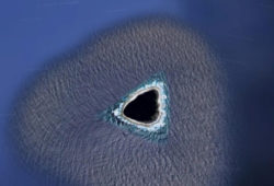 agujero negro google maps