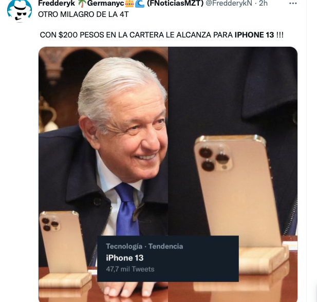 Apple gains publicity with AMLO's presidential meeting