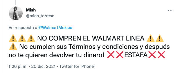 They criticize Walmart eCommerce; "the worst experience in the world"