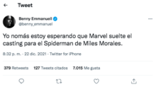Confirman al Miles Morales mexicano