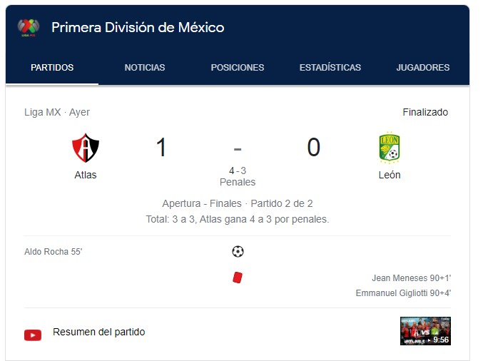 Atlas is Liga MX champion and a tweet from Cruz Azul is the big winner