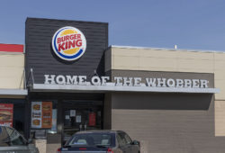 Burger King parabrisas