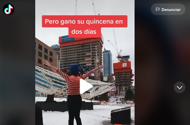 “He won his fortnight in two days”;  Mexican “shows off” her life as an Uber delivery girl in Canada