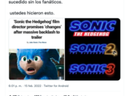 Sonic tendrá tercera película