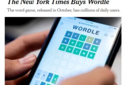 new york times compra wordle