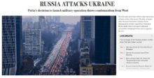 Rusia ataca ucrania