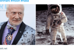 Buzz Aldrin Luna