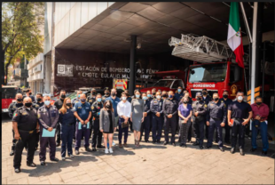 VEMO strengthens ties with the Heroic Fire Department CDMX; This is what Lolita Ayala's first collection of NFTs looks like