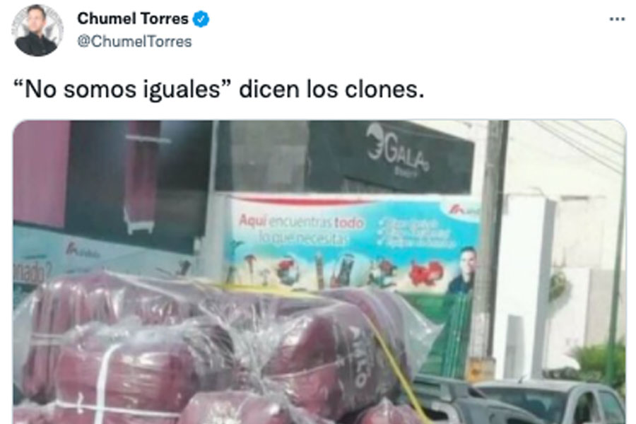 Chumel Torres critica gobierno de AMLO