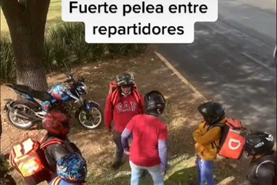 Repartidores de Rappi "pelean" y le dan la mejor publicidad a la marca