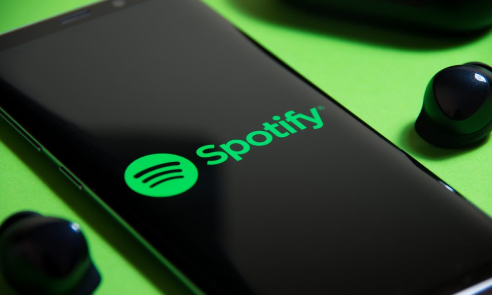 Spotify web para escuchar música