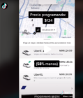 Usuario muestra hack Uber