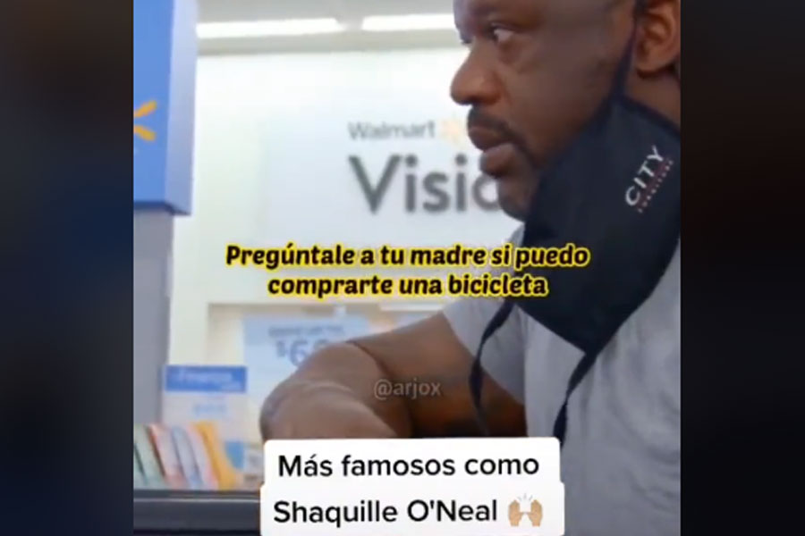 Shaquille O'Neal sorprende en Walmart con esta increíble acción