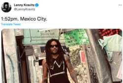 Lenny Kravitz Mixcoac