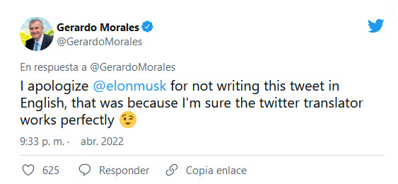 gerardo morales Elon Musk Twitter Litio