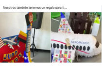 piñata de cumpleaños Aeroméxico