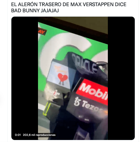 Max Verstappen Bad Bunny