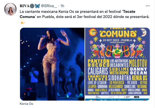 Tecate Comuna revela cartel