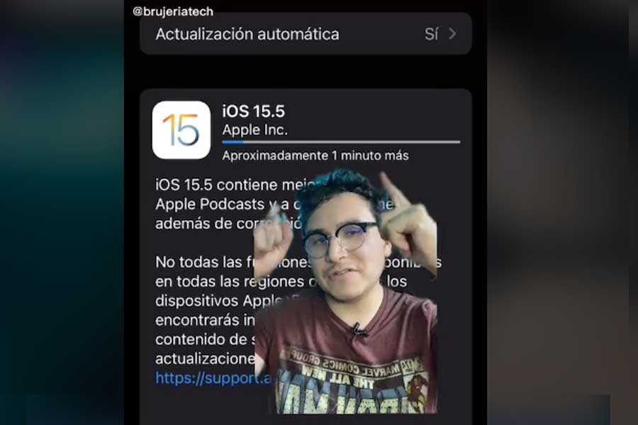 nuevas funciones iOS 15. 5