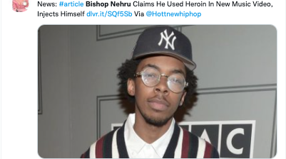 Bishop Nehru prueba heroína