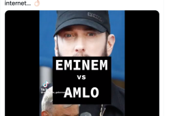 Eminem AMLO fake news