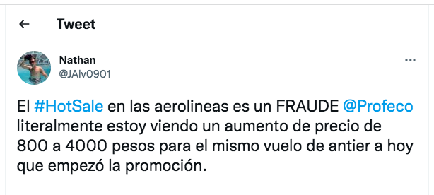 Exhibits “fraud” of Viva Aerobús in Hot Sale; 4 thousand pesos per flight of 800 Exhibits “fraud” of Viva Aerobús in Hot Sale; 4 thousand pesos per flight of 800