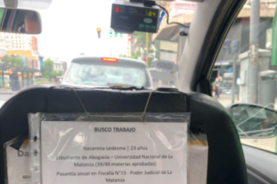 taxista promueve cv de su hija universitaria