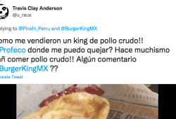 Burger King Pollo Crudo