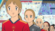 Anime España Eurocopa Femenil