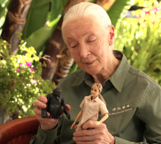 jane goodall barbie doll