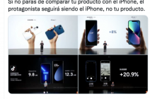 Xiaomi compara con iPhone