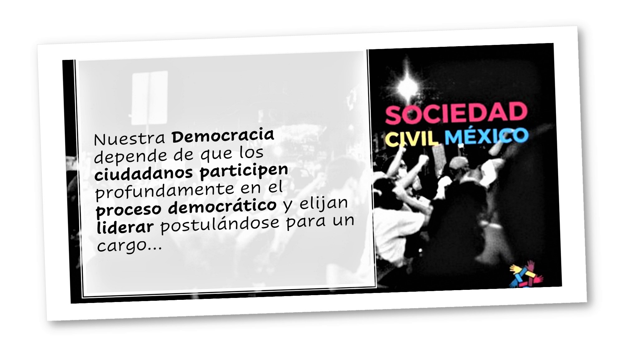 It is urgent to have an electoral option for Civil Society Mexico ¡SOS!