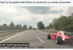 Corren de manera ilegal auto de Fórmula 2 en calles de República Checa