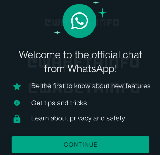 WhatsApp chat actualizaciones - Inf