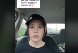 Empleada de Taco Bell responde a haters