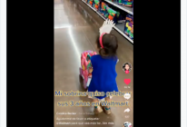 Walmart cumpleaños niña