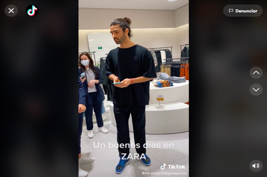 Film przedstawia szkolenie pracowników w Zara