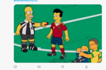 Brasil y España así definen la final los Simpson de la Copa del Mundo