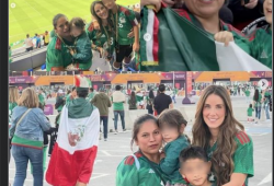 Esposa de Andrés Guardado, lleva a su niñera al Mundial y genera debate