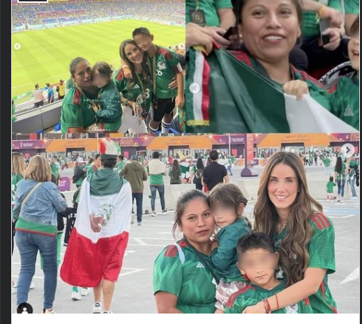 Esposa de Andrés Guardado, lleva a su niñera al Mundial y genera debate