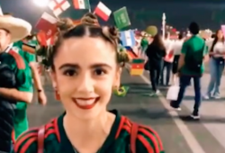 Mexicana con parecido a Lily Collins sorprende con peinado