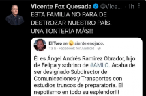 Vicente Fox fake news