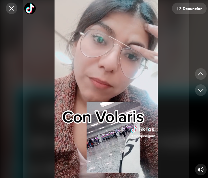 Tiktoker buys a flight to Tuxtla and Volaris sends her to Seattle, without a visa or passport