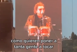 León Larregui lo volvió a hacer: Se enfureció en pleno concierto