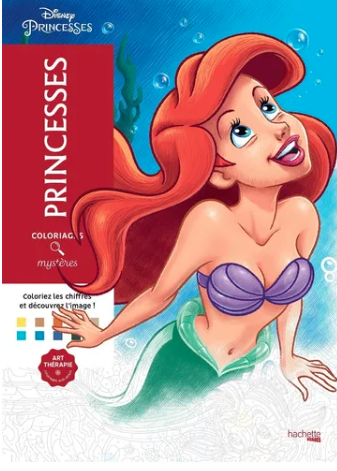 Libro para colorear de princesas Disney