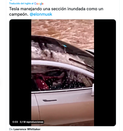 ¿Los autos Tesla son 4×4?; video viral sorprende