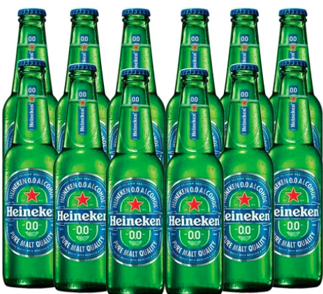 Cervezas Heineken sin alcohol