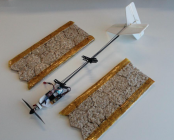 Crean dron con alas hechas de galletas que se pueden comer