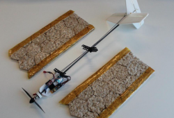 Crean dron con alas hechas de galletas que se pueden comer