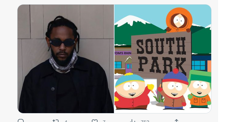 Kendrick Lamar and the creators of South Park prepare new film
